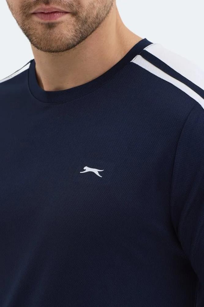 Slazenger تي شيرت رجالي باللون الرمادي من REWIND