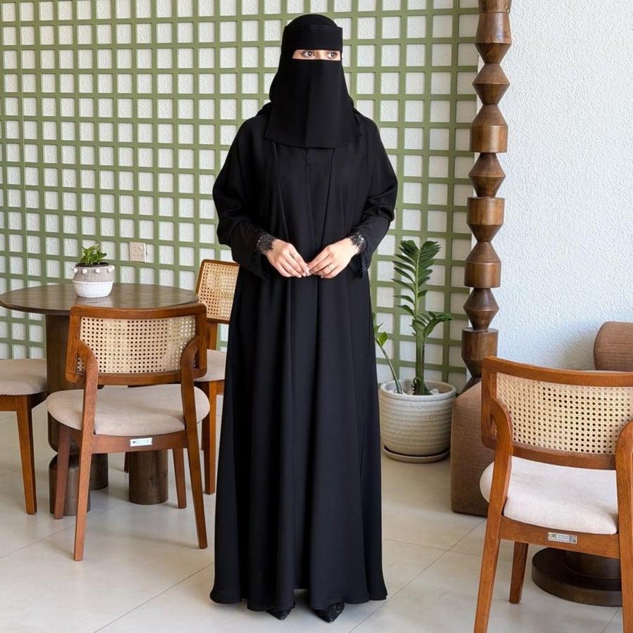 عباية بأكمام استرتش