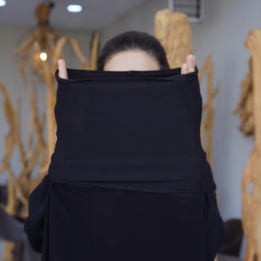 طرحة بندانة كوري استرتش للمناسبات