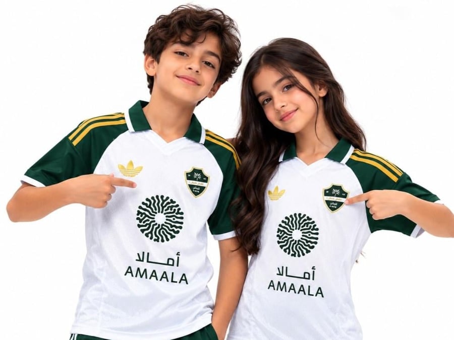 تيشيرت الأهلي السعودي ولادي 2027