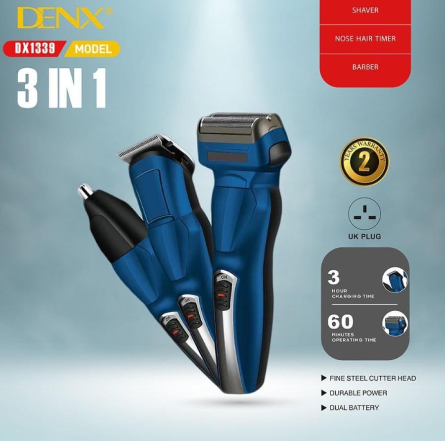 رعاية الشعر 3 في 1 DENX DX1339