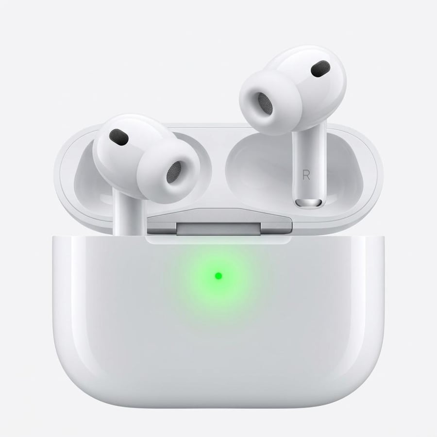 Wireless Bluetooth Earbuds with Charging Case – White