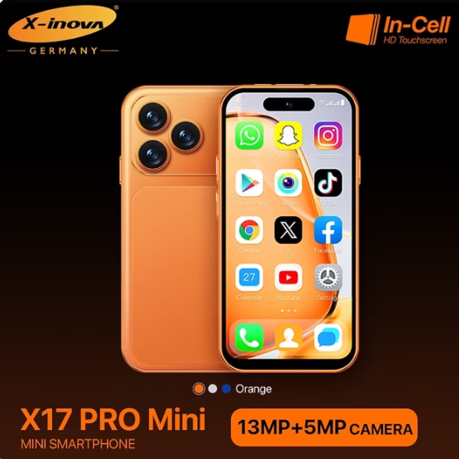 X17 Pro Mini  4GB+64GB 4.5” In-Cell Screen 2.0GHz Quad-core Processor