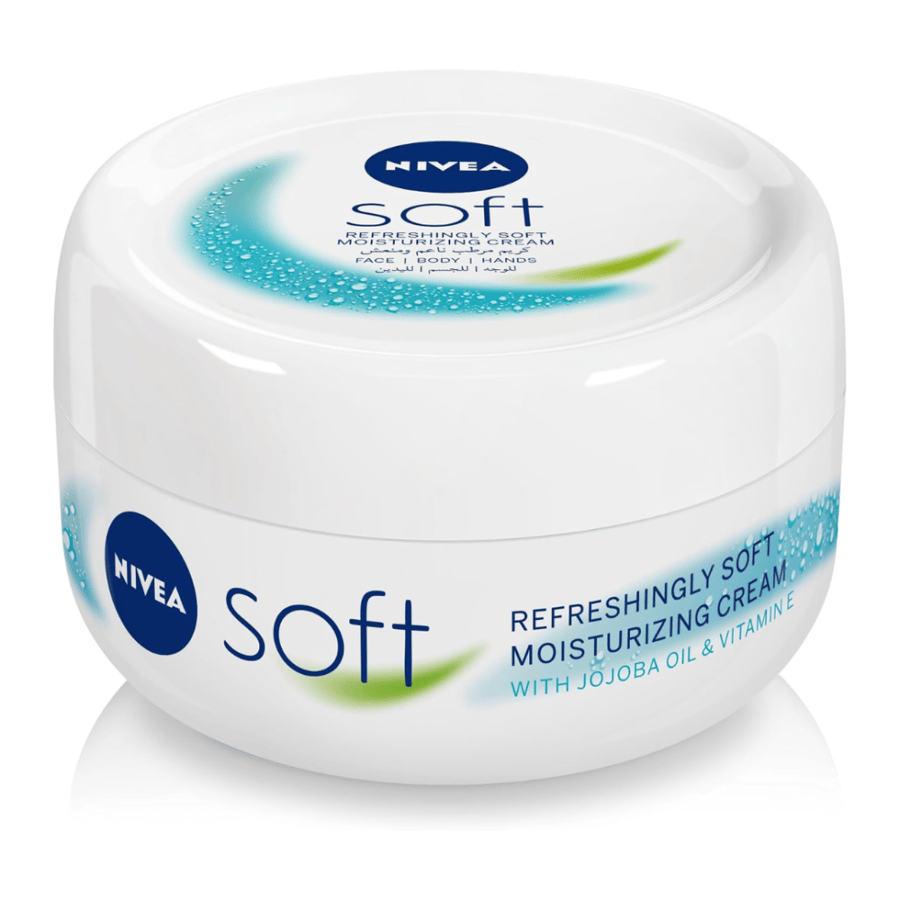 NIVEA Soft & Refreshing Moisturizing Cream for Face, Body and Hands - 200ml
