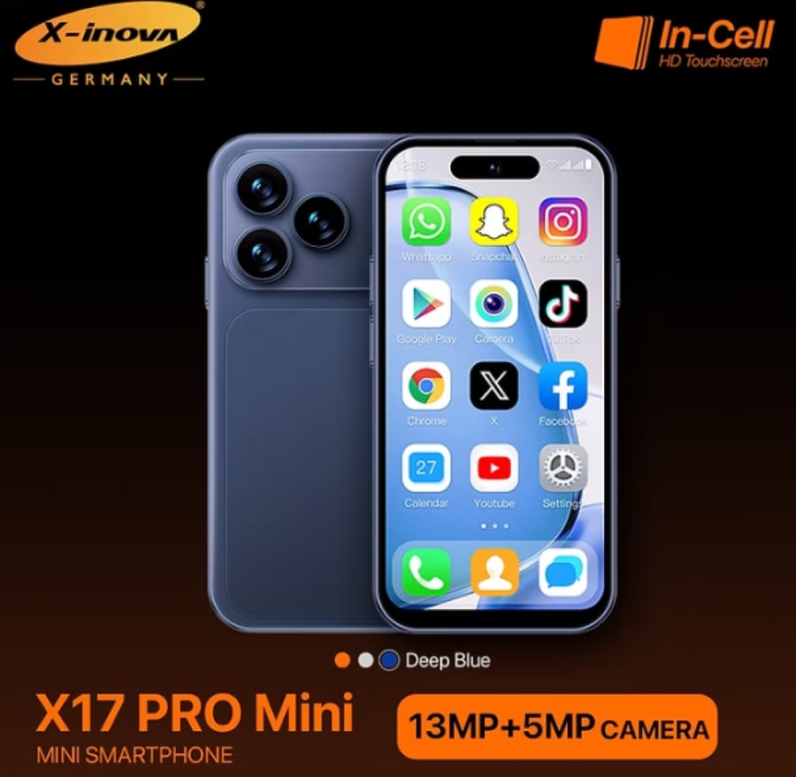 X17 Pro Mini  4GB+64GB 4.5” In-Cell Screen 2.0GHz Quad-core Processor