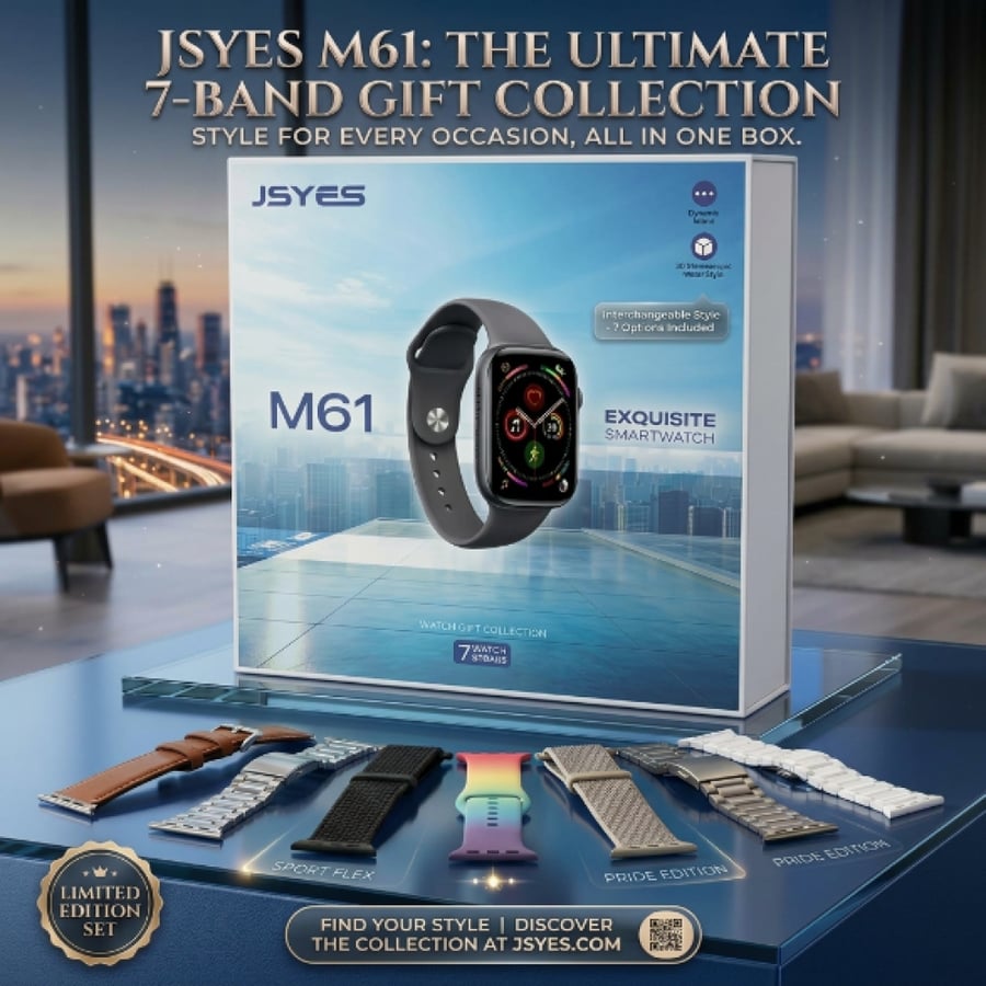 JSYS M61- 7 +1 Smartwatch Band Gift Collection
