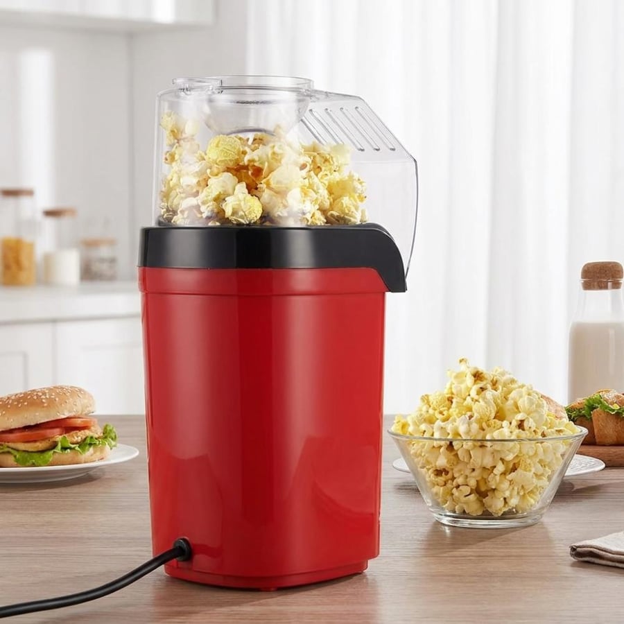 Electric Oil-Free Popcorn Maker – Hot Air Popcorn Machine