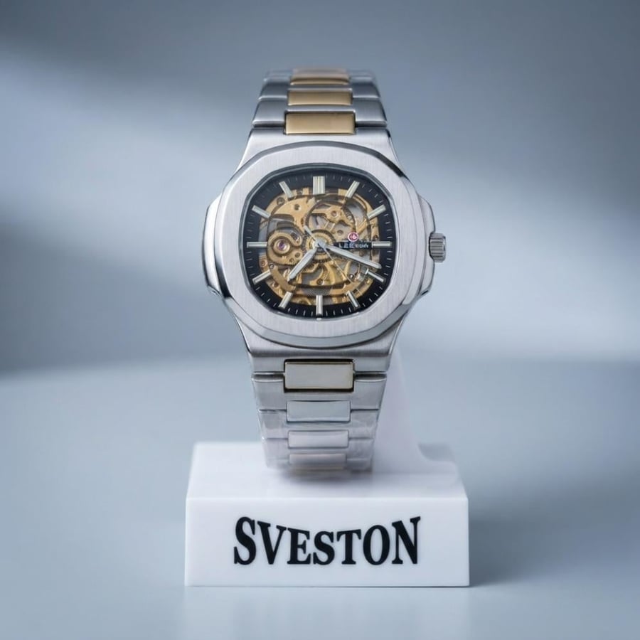Sveston Skeleton Mechanical Watch