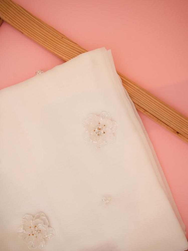White Acrylic Bloom
