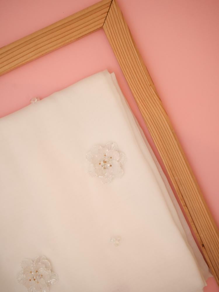 White Acrylic Bloom