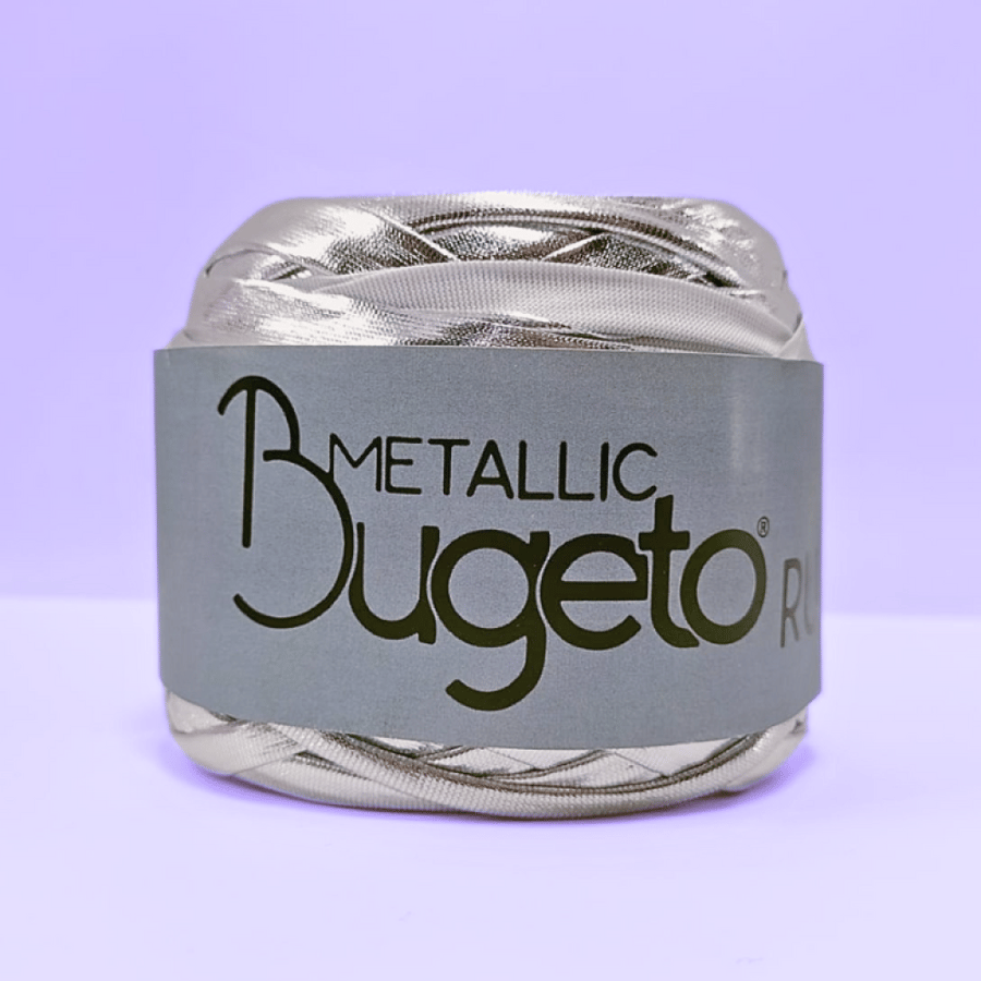 خيط جلد فضي ميتاليك - bugeto metallic