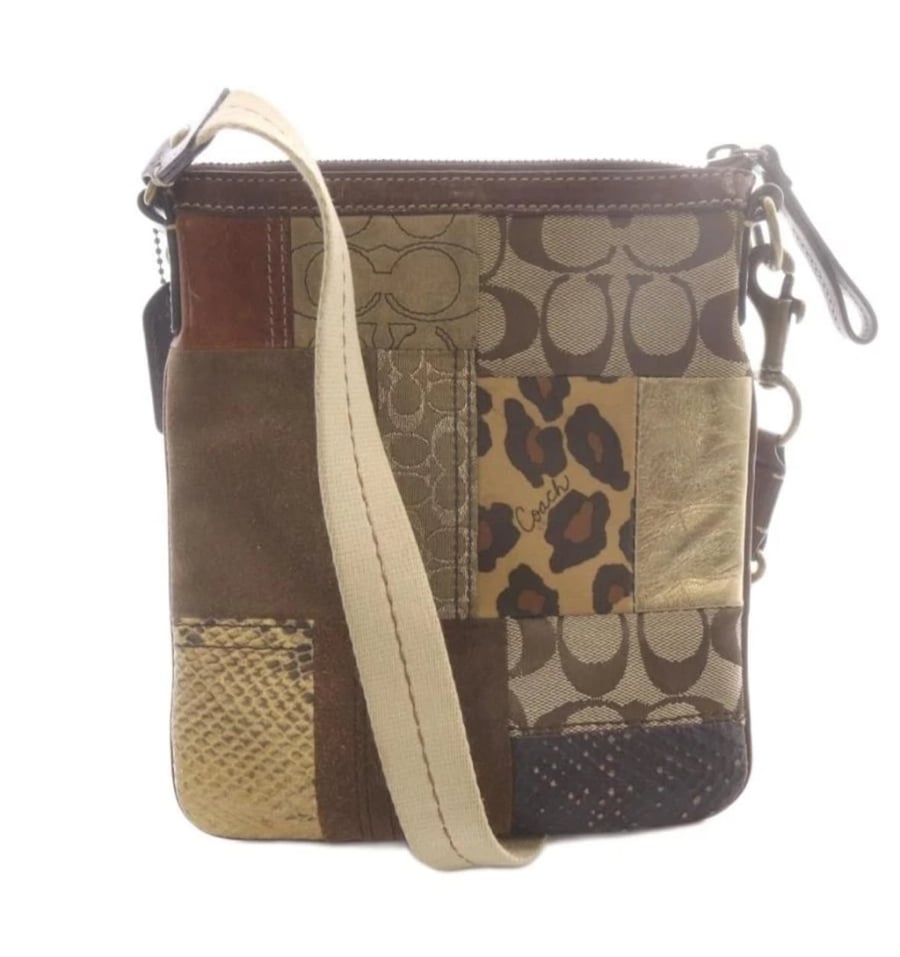 COACH Signature Patchwork