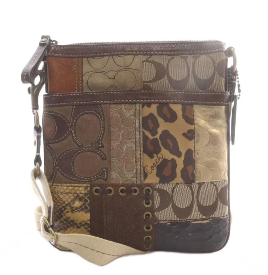 COACH Signature Patchwork
