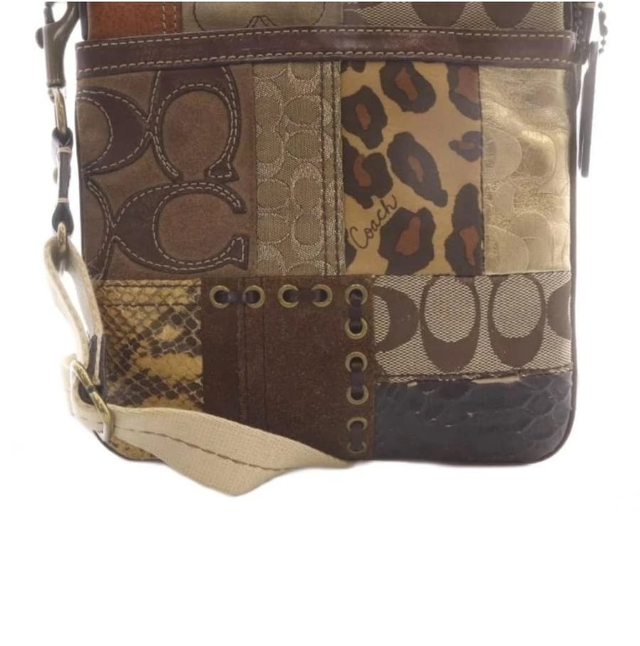 COACH Signature Patchwork