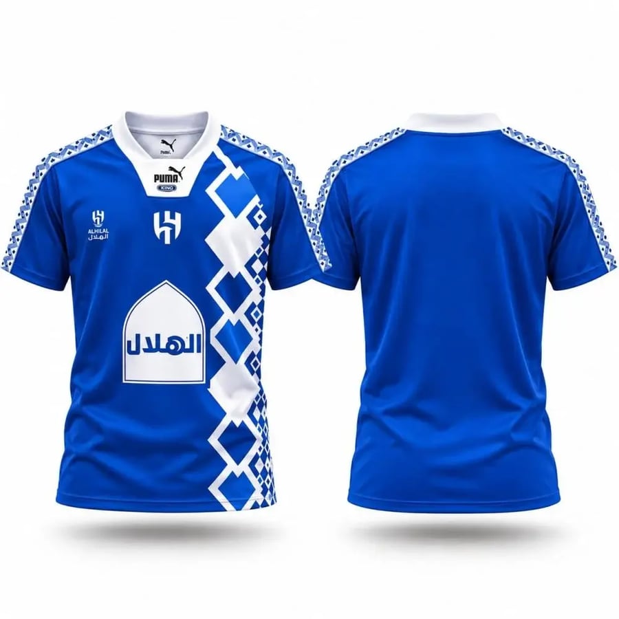 تيشرت نادي الهلال السعودي إصدار ذكرى التأسيس