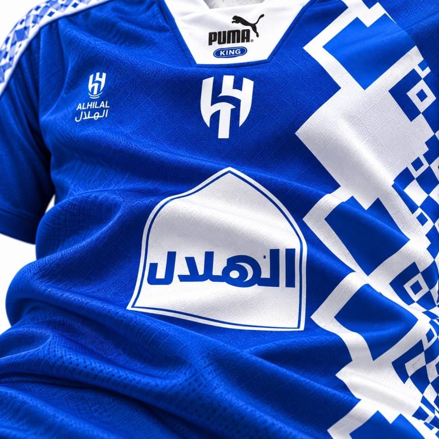 تيشرت نادي الهلال السعودي إصدار ذكرى التأسيس