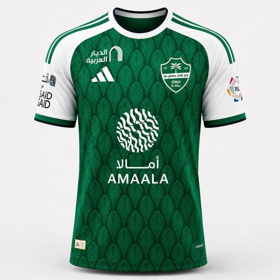 طقم الأهلي الأساسي الأخضر 2026-2027