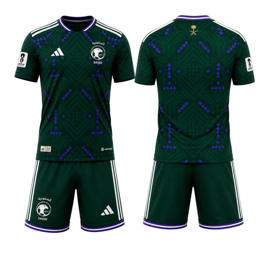 طقم المنتخب السعودي الأساسي 2026