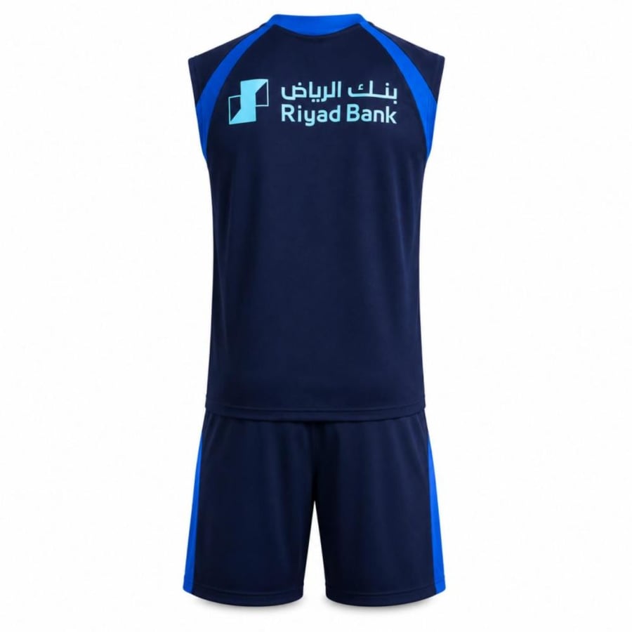 طقم تمارين الهلال بدون أكمام 2026-2027