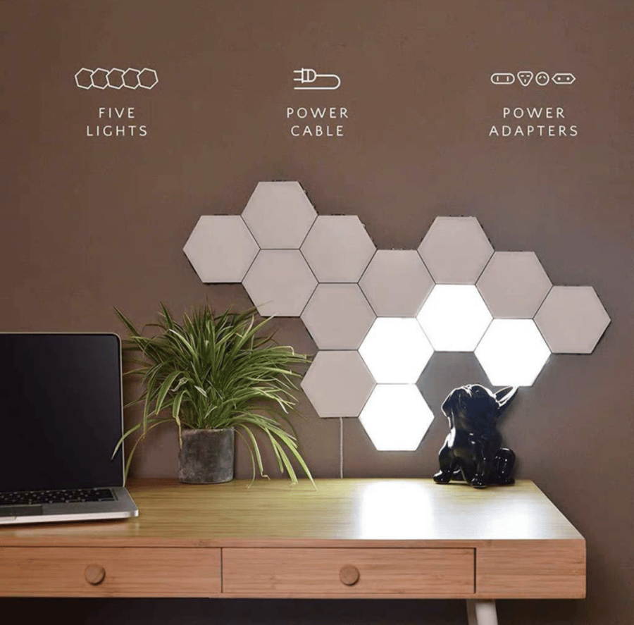 مصباح LED سداسي