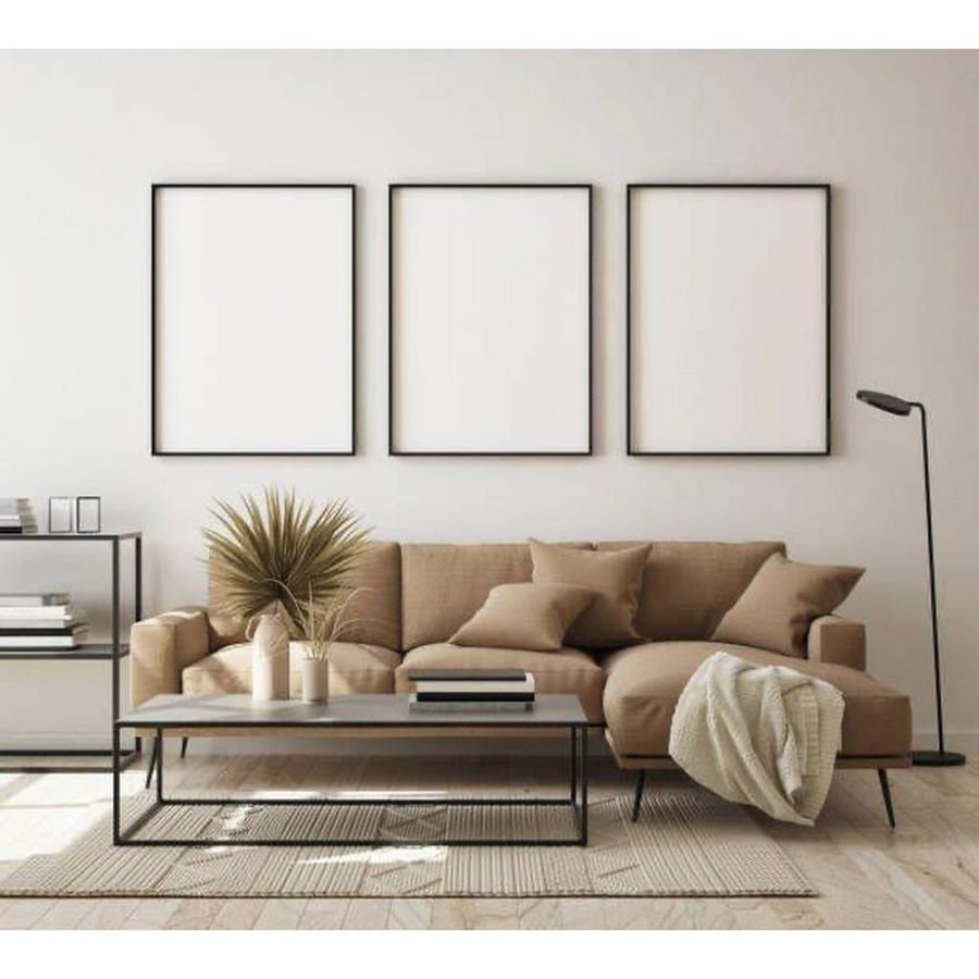 كنبة زاوية 270×150×90×85 سم - بيج - LMA-5137