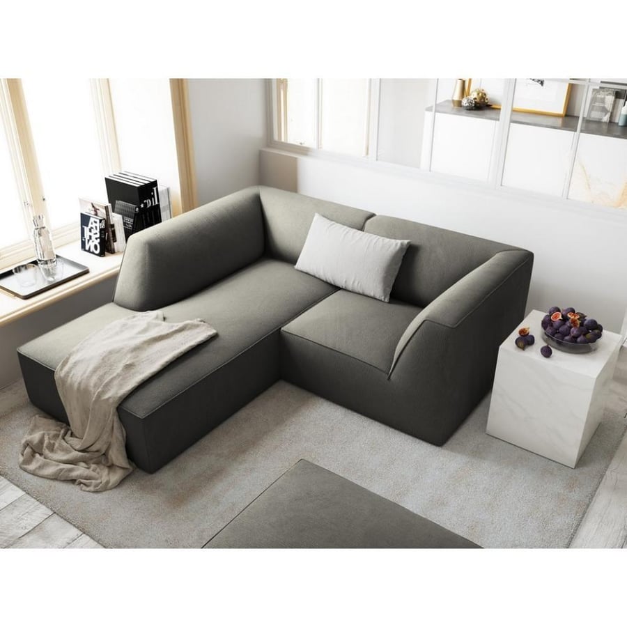 Finnish corner sofa and burlap - gray