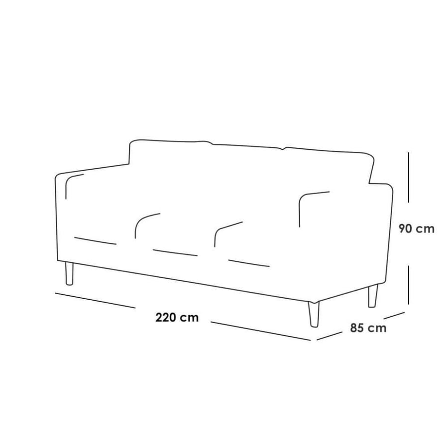 Living room set 3 pieces - green