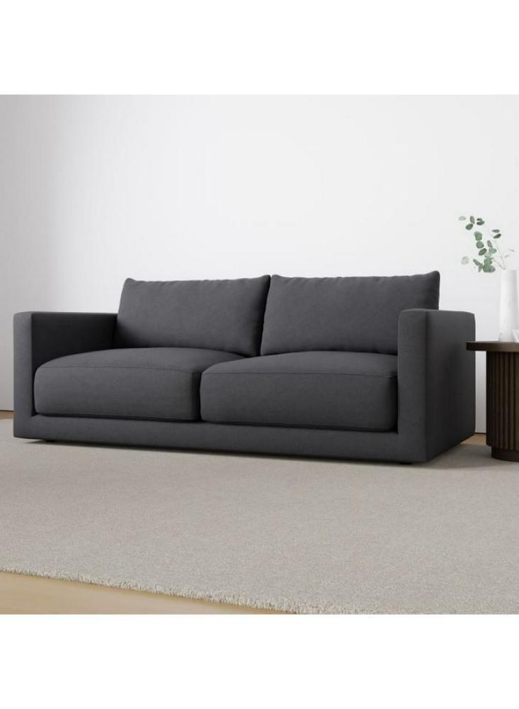 Two-seater sofa with size 170x89x91 cm - Gray