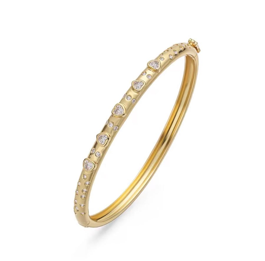 Heart Bracelet Gold