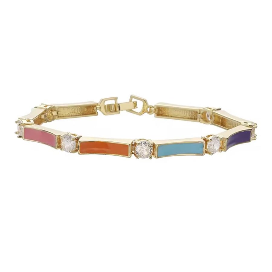 Rainbow Curvy bracelet