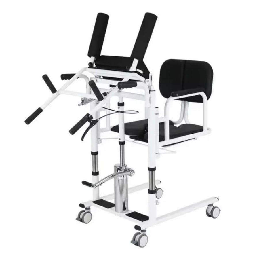 كرسى حمام رافع مريض وحامل المريض - Shower Commode Chair with Patient Lift