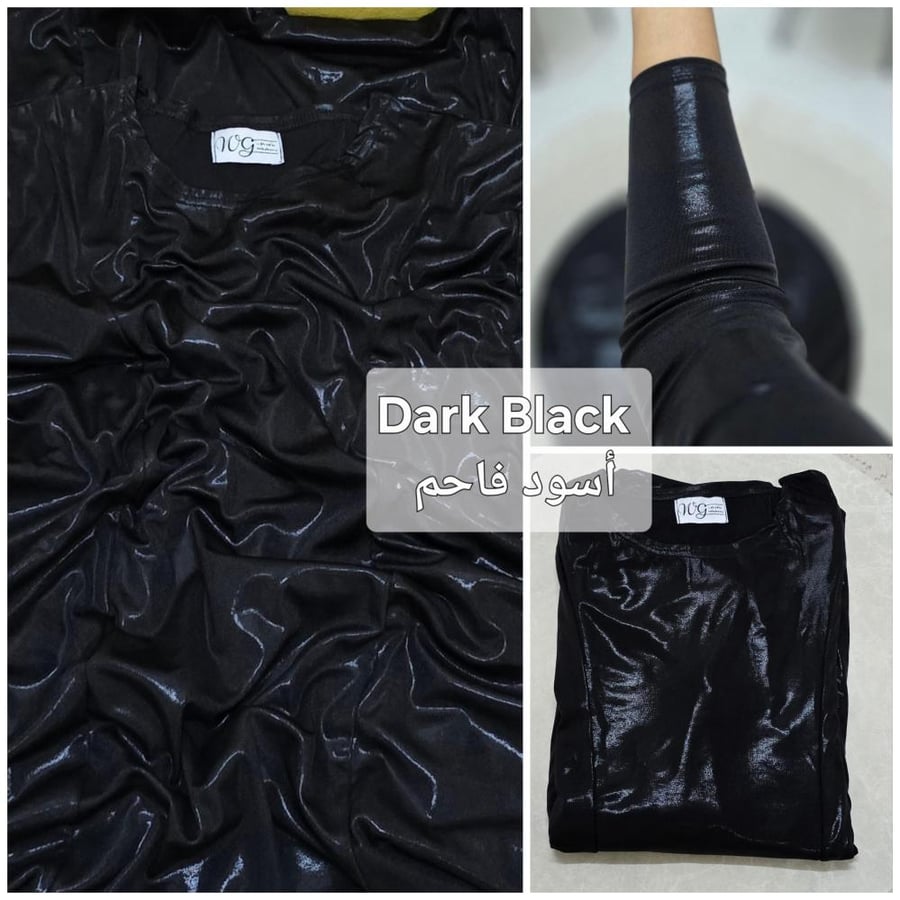 فستان للثوب  لامع  metallic