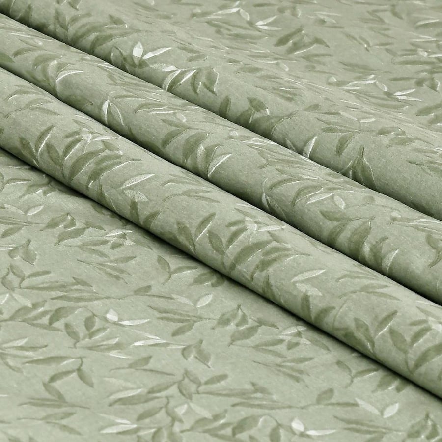 Summer cotton double bedspreads - 9 pieces - Veronica series - green