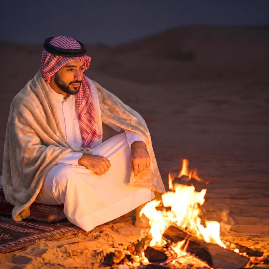 بطانية مخمل خفيفة نفر 230 × 170 - سلسلة رواء - كريمي