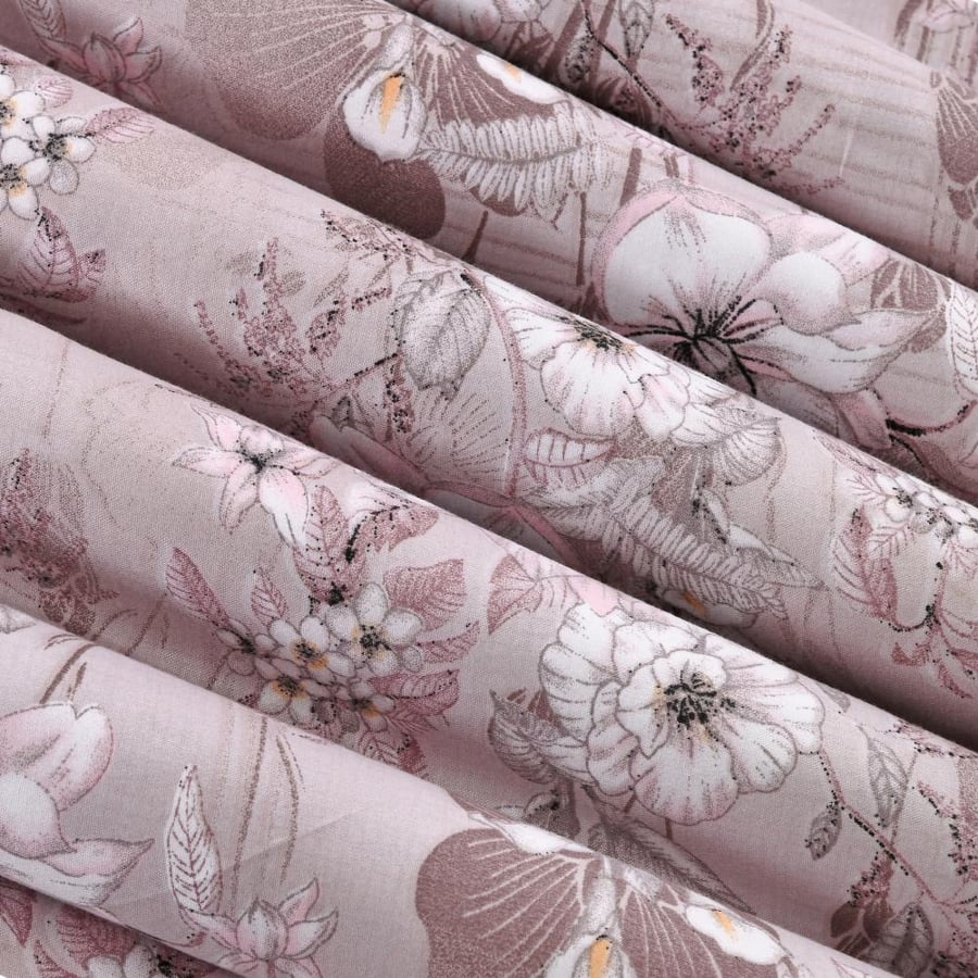 Summer double bedspread - 6 pieces - Celine series - Light pink