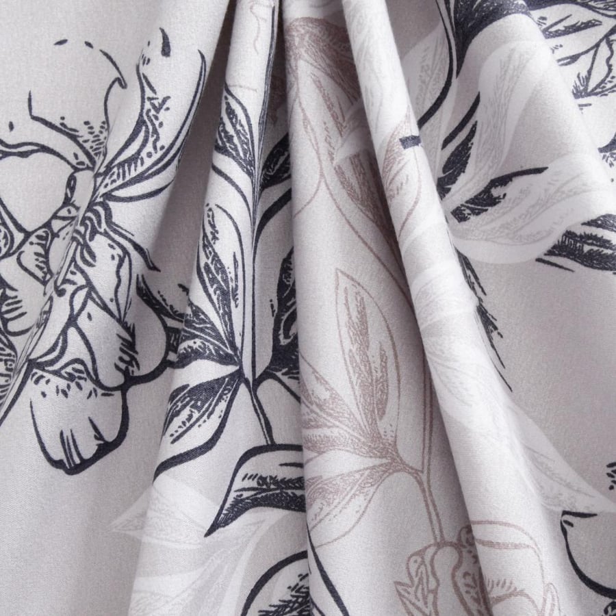 Summer double bedspread - 8 pieces - Seline series - Light gray