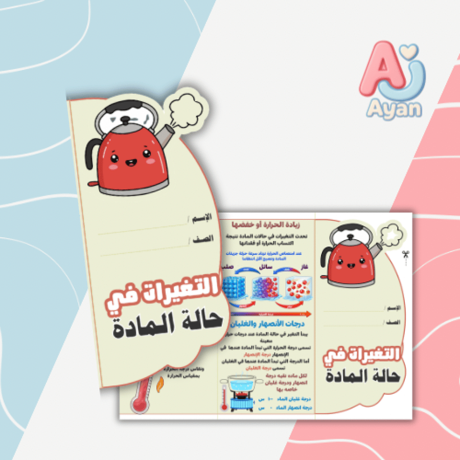 التغيرات في حالة المادة