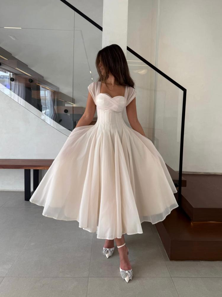 Soft dress light beige pink HR MN WT