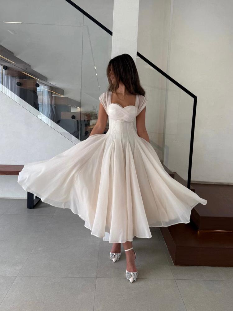 Soft dress light beige pink HR MN WT