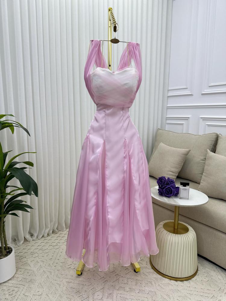 Soft dress light beige pink HR MN WT