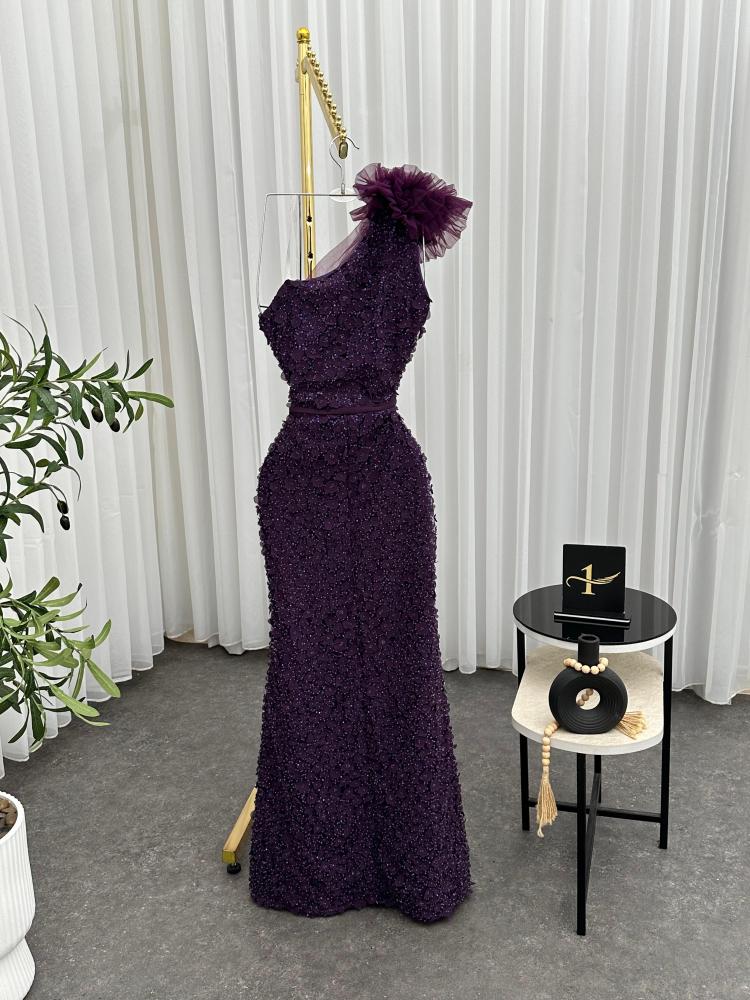 Evening dress purple color from Jewel store NO TR