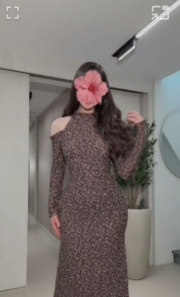 فستان سهره اللون بني الخامه كلفه سهره استرتش ذيل من متجر جوهره MA