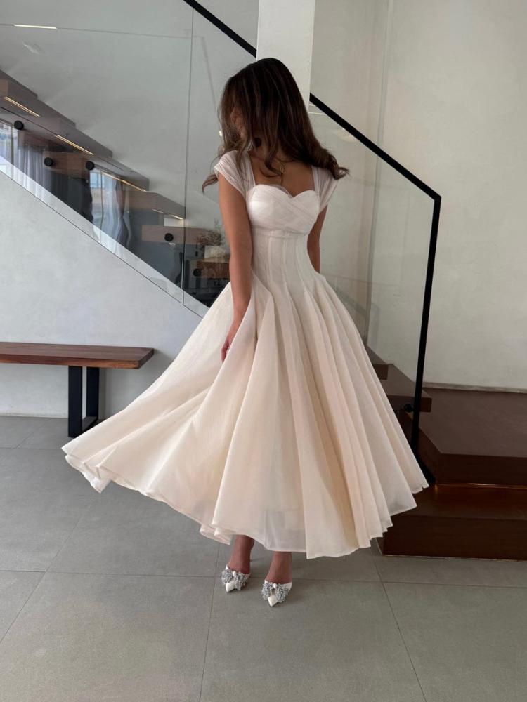 Soft dress light beige pink HR MN WT