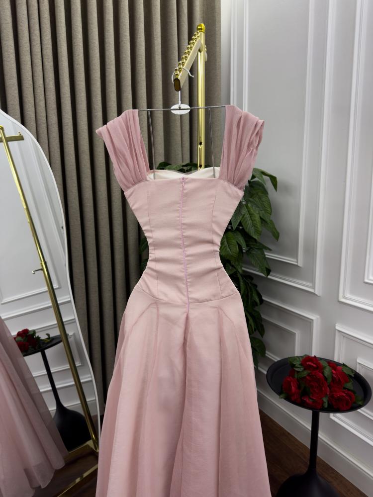 Soft dress light beige pink HR MN WT