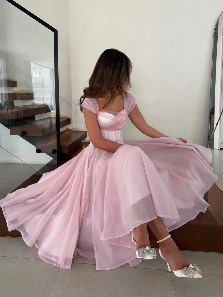 Soft dress light beige pink HR MN WT