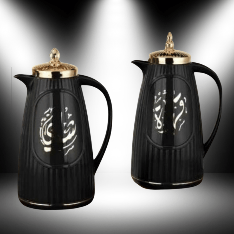 طقم ترامس أسود للشاي والقهوة من رويال كاميل 0217296