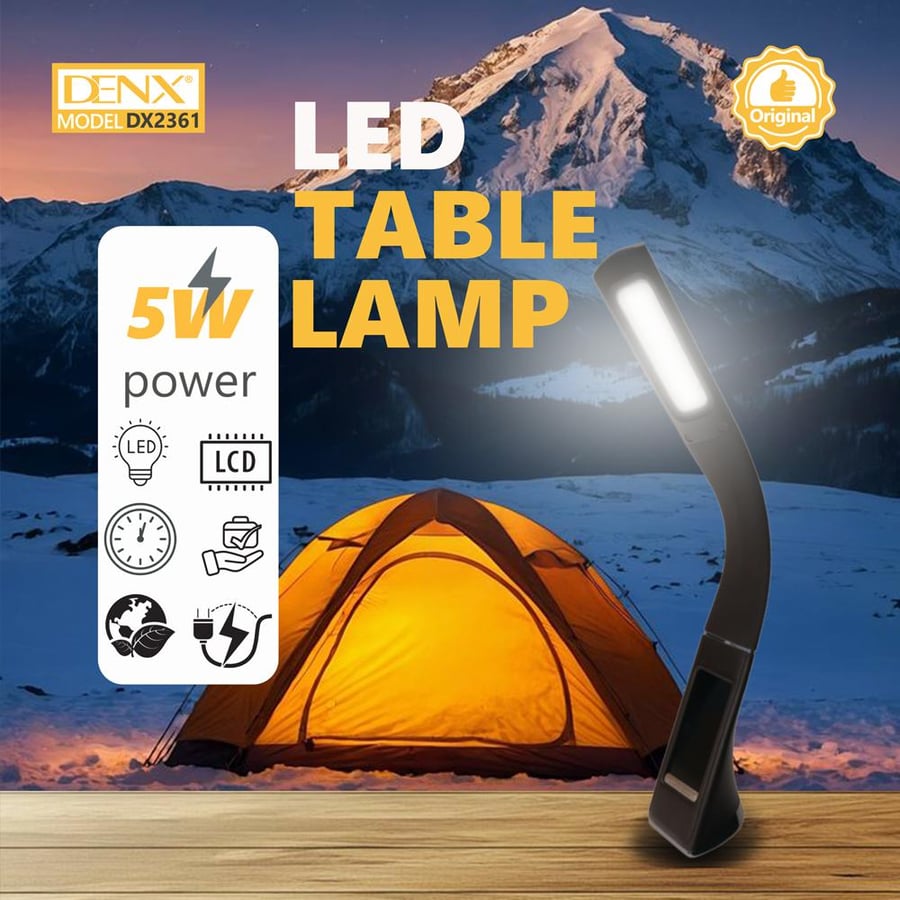 مصباح مكتب LED مريح للعين Denx ذكي