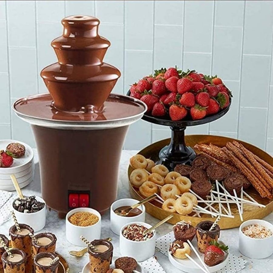 نافورة شوكولاتة 3 أدوار