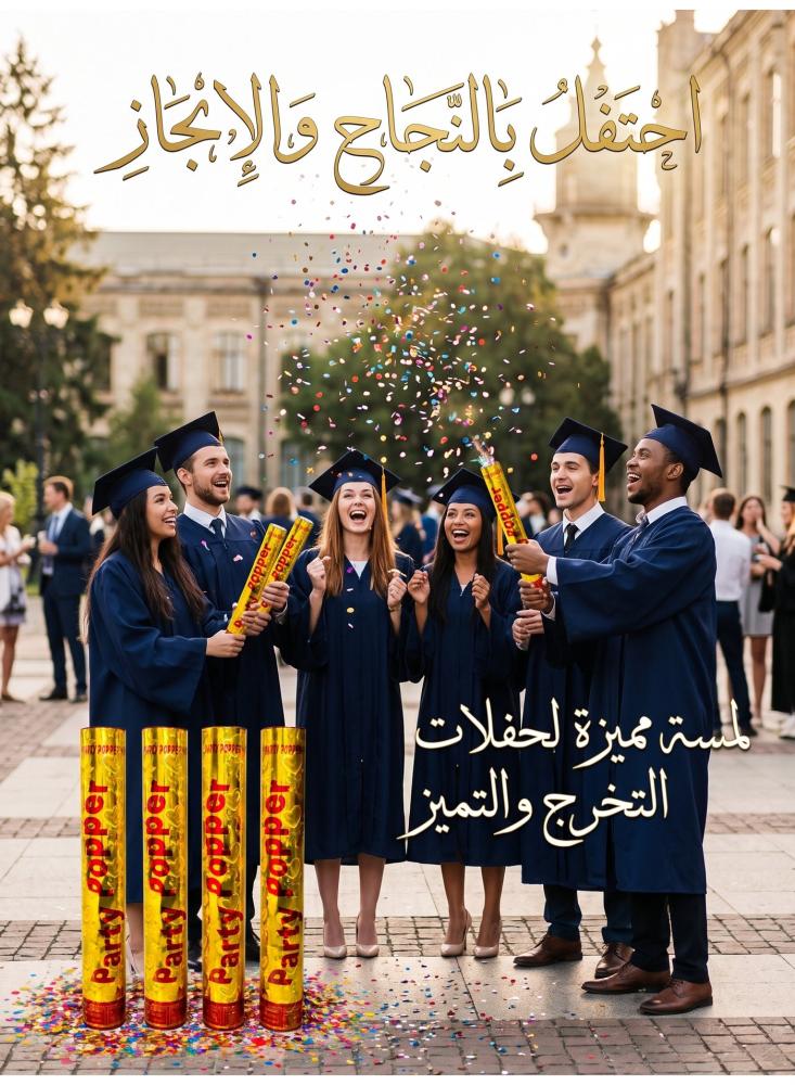 مدفع قصاصات ورقية بارتي بوبر، أنابيب ذهبية لامعة مع قصاصات ملونة للأعراس وأعياد الميلاد والتخرج والعيد وحفلات تحديد الجنس – طقم 100 قطعة