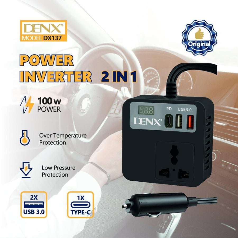 محول طاقة للسيارة Denx مدمج - الطراز 351